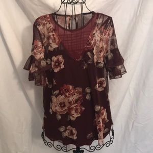 Floral Patterned Blouse